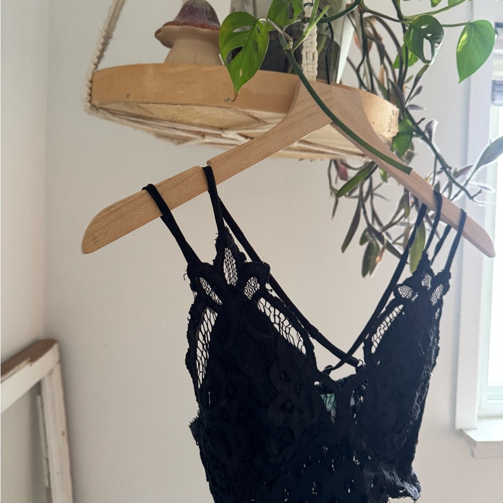 Elegant Black Lace Camisole